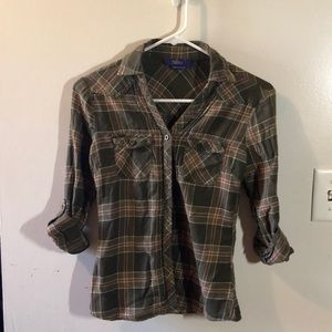 Flannel Button up